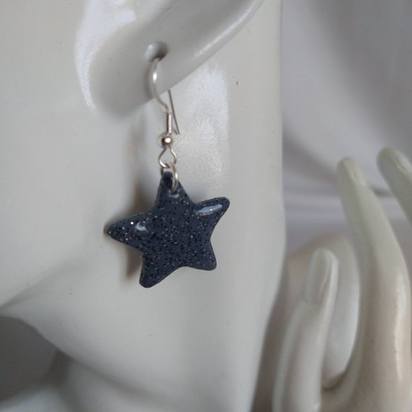 Boucles d’oreilles en argile polymère faites à la main. Handmade polymer clay - Picture 4 of 6